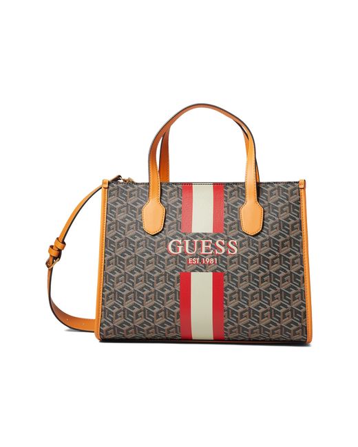 Guess Silvana Small Tote | Lyst