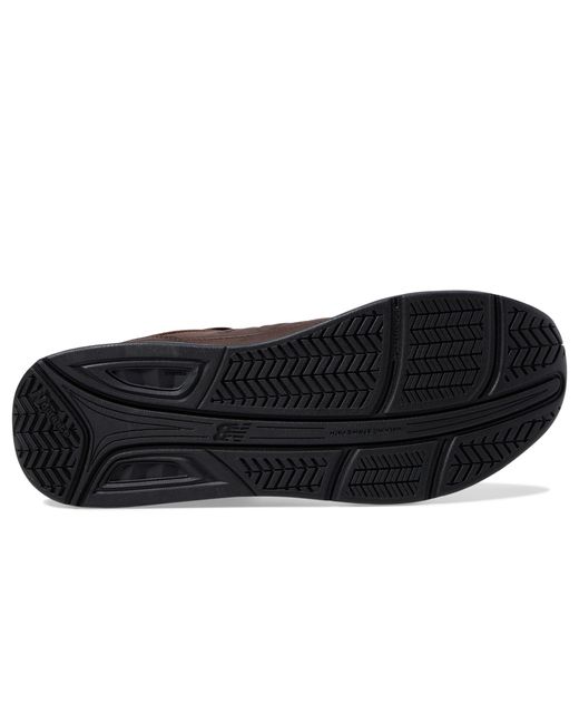 New Balance Black Mw928v3 Leather Walking Shoe for men