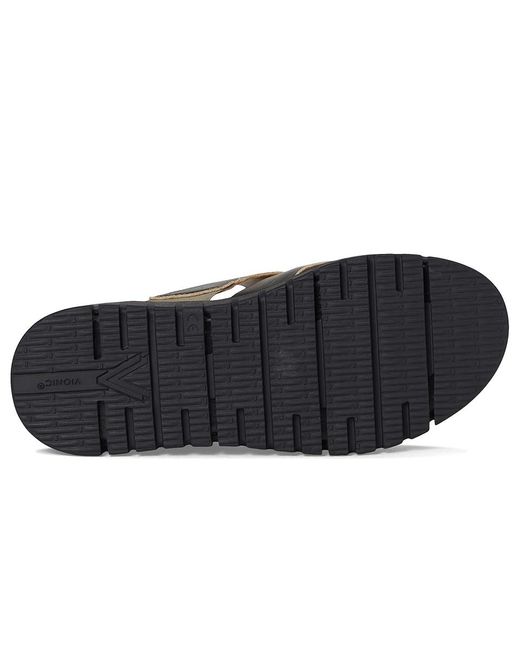 Vionic Black Uptown Sunset Wedge Shoes