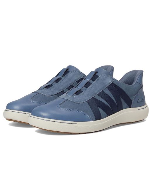 Clarks Blue Nalle Tess Shoes 10 B