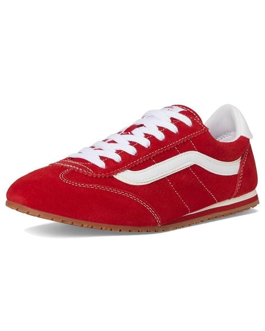 Vans Red Super Lowpro Athletic Shoes 3.5