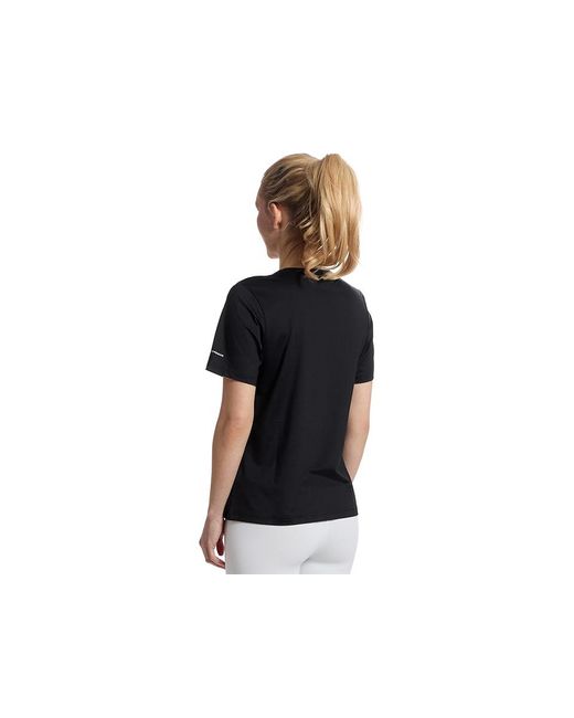 Columbia Black Wild Springstm Short Sleeve Clothing, Elastane/Polyester