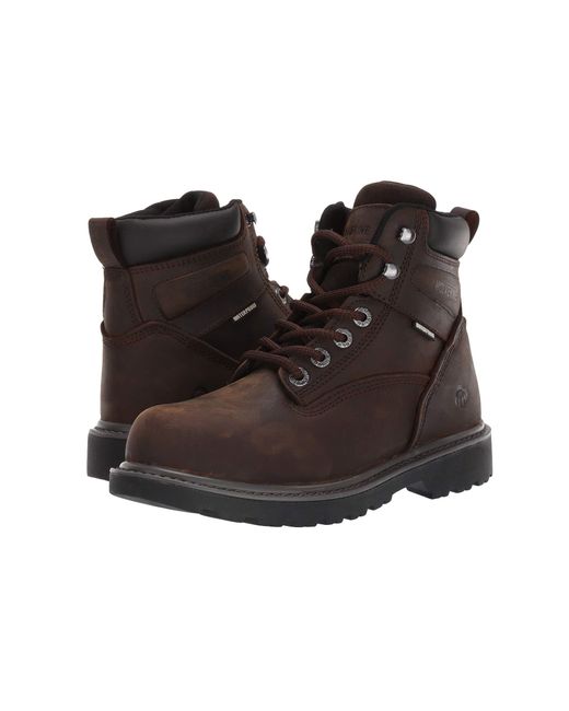 wolverine leather work boots