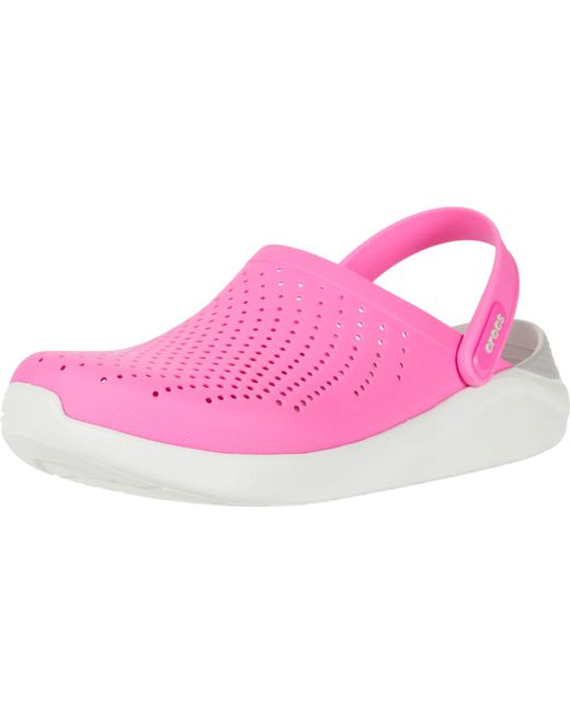 crocs literide pink