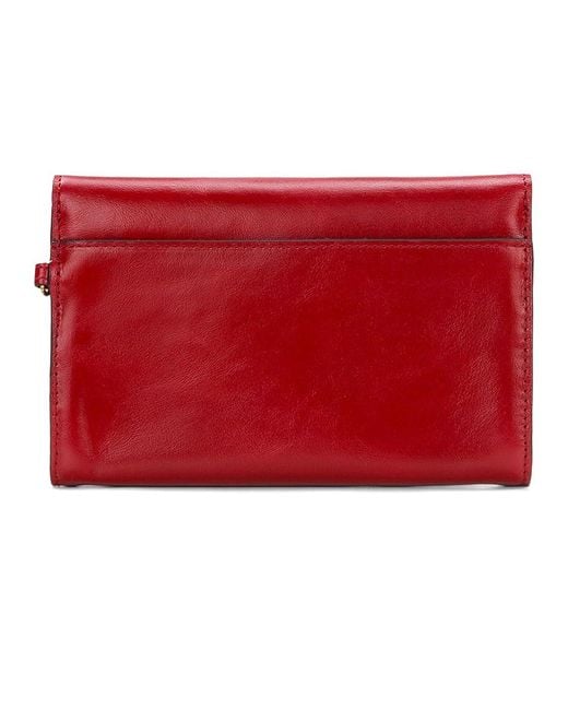 Patricia Nash Red Kaisa Wallet Clutch Wallet Handbags, Leather