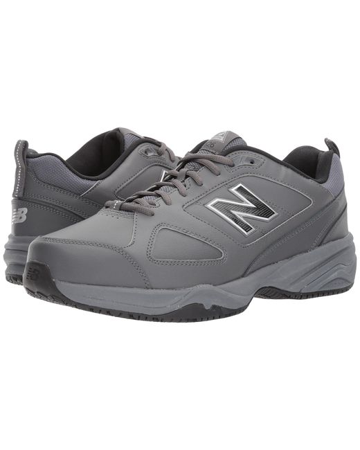 New Balance Leather Mens Slip Resistant 626 V2 Industrial Shoe in Grey ...