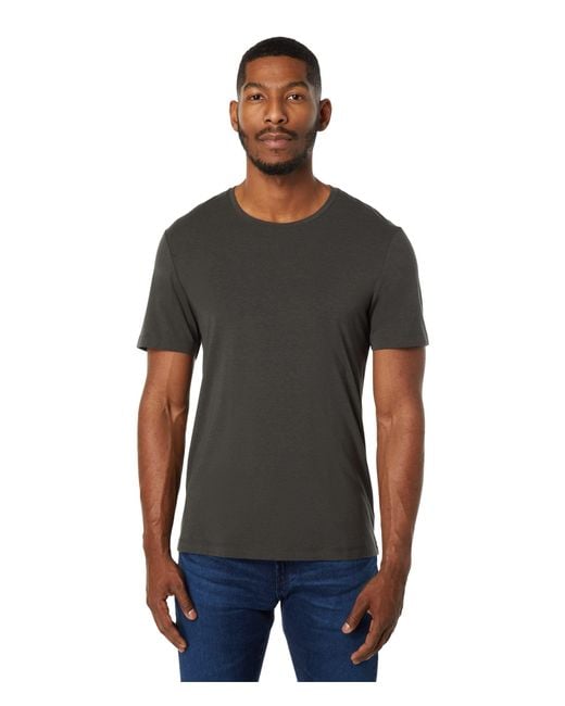 PAIGE Cash Crew Neck Tee In Iron Gate in Black for Men | Lyst
