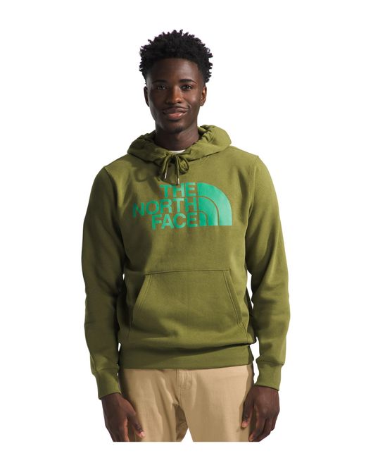 The North Face Green Half Dome Pullover Hoodie for men