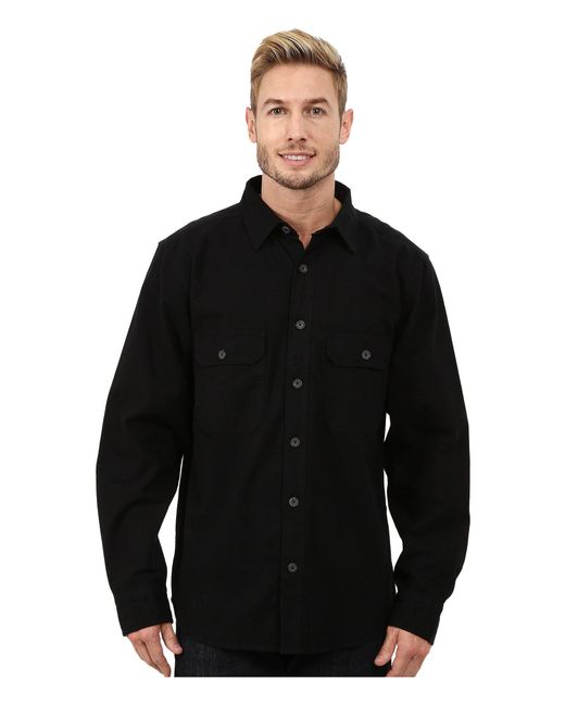 Woolrich Gray Expedition Chamois Shirt for men