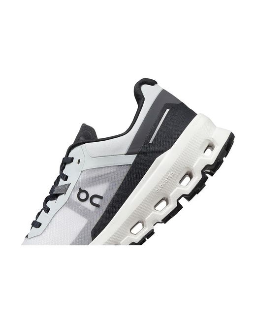On Shoes White Cloudvista 2 Running Shoes Glacier/Eclipse, Synthetic