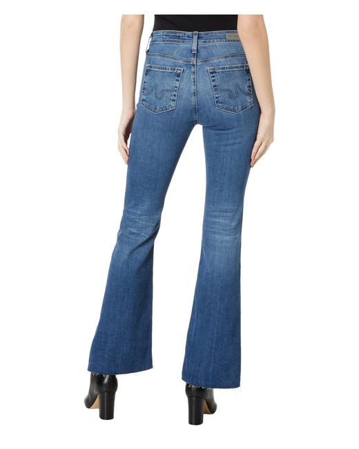 AG Jeans Blue Farrah High Rise Bootcut Jean In 13 Years Levity
