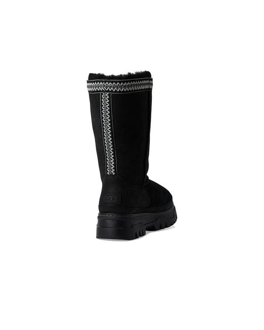 Ugg Black Classic Tall Trailgazer Boots 11 B