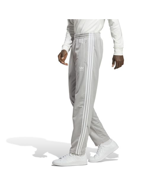 adidas Adicolor Classics Firebird Tracksuit Bottoms in White for Men | Lyst