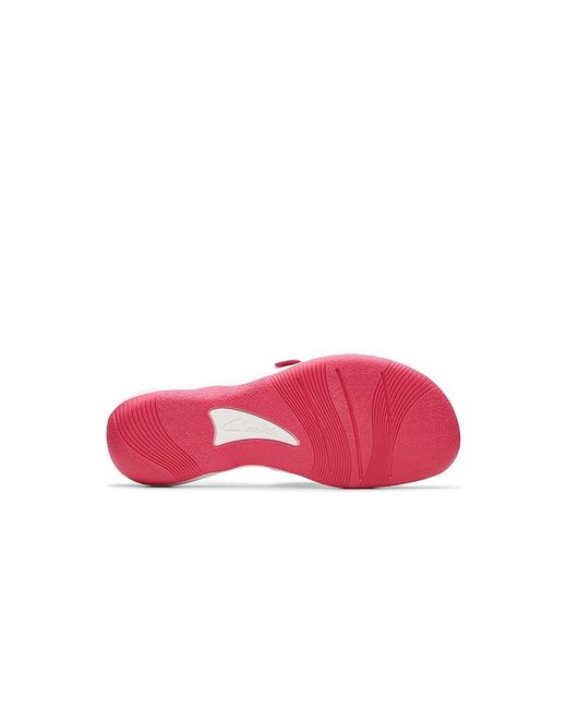 Clarks Red Breeze Piper Shoes 12 B