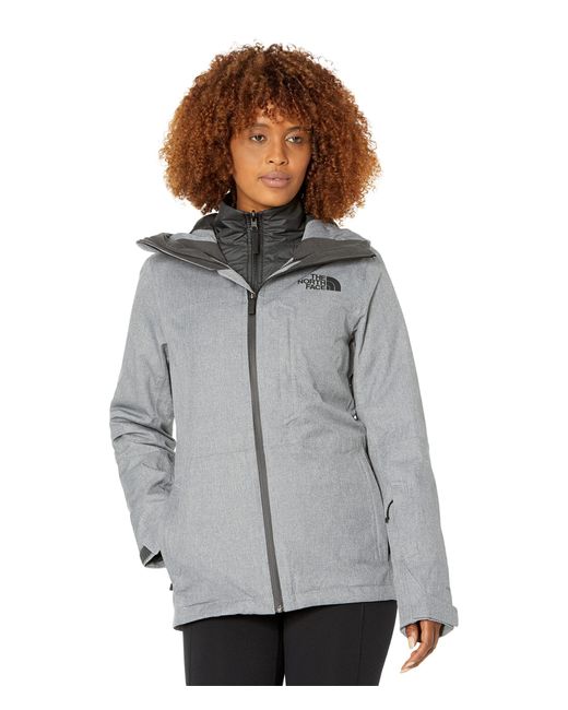 The North Face Synthetic Thermoball Eco Snow Triclimate Jacket in Gray ...