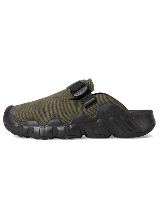 Keen Black Hyperport Leather Clog Shoes Sea Turtle/ 9 D for men