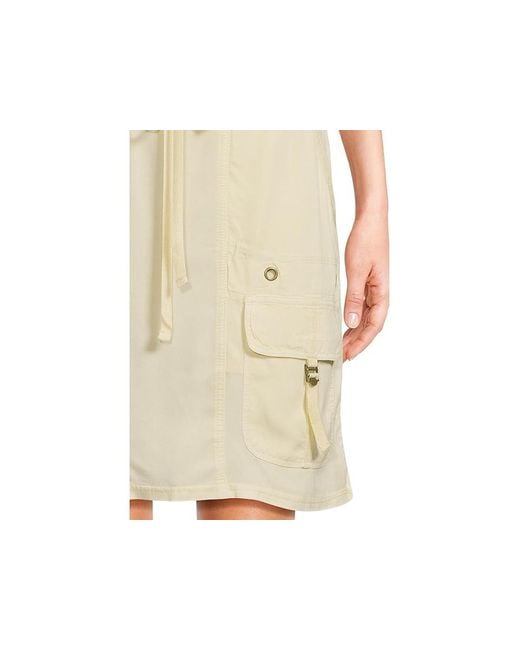 XCVI Black Leto Mini Skirt Skirt Md 8-10) Rayon/Tencel