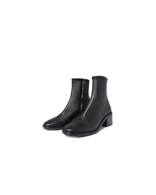Loeffler Randall Roxy Stretch Ankle Bootie With Block Heel Boots in Black Lyst