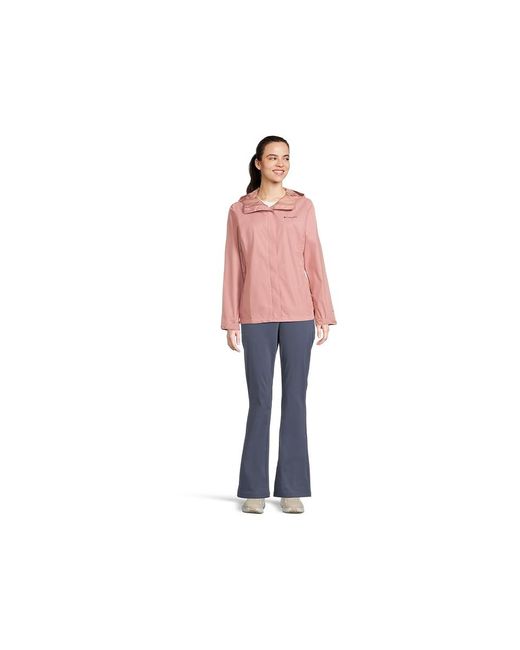 Columbia Pink Arcadia Iitm Jacket Coat, Mesh/Nylon/Polyester