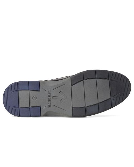 Josef Seibel Black Stuart 04 Shoes, Leather for men