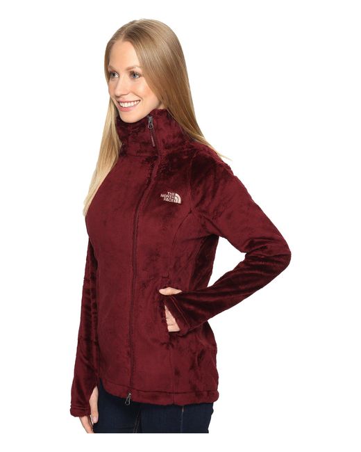 north face red parka womens