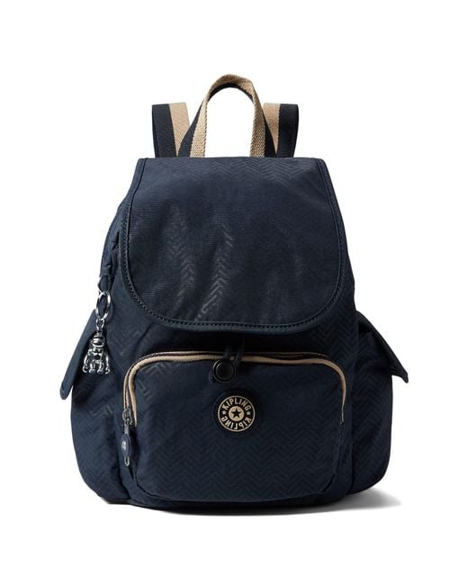 Kipling City Pack Mini Backpack in Blue Lyst