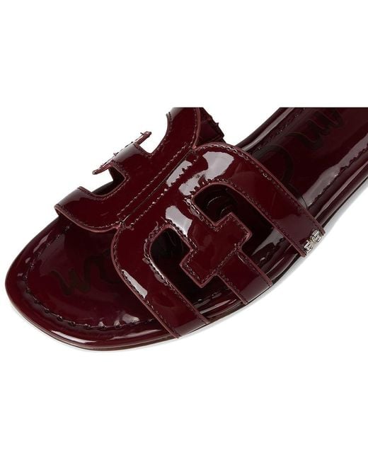 Sam Edelman Brown Bay Slide Sandals Sandals, Leather