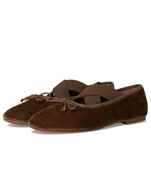 Sam Edelman Brown Arya Flat Shoes, Polyester