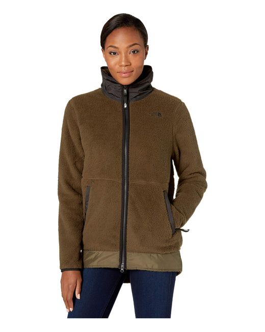 The North Face Brown Dunraven Sherpa Parka Coat