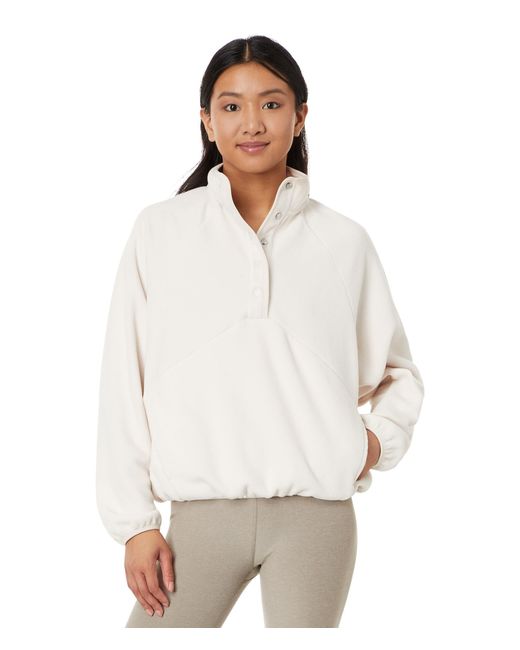 Beyond Yoga White Tranquility Pullover