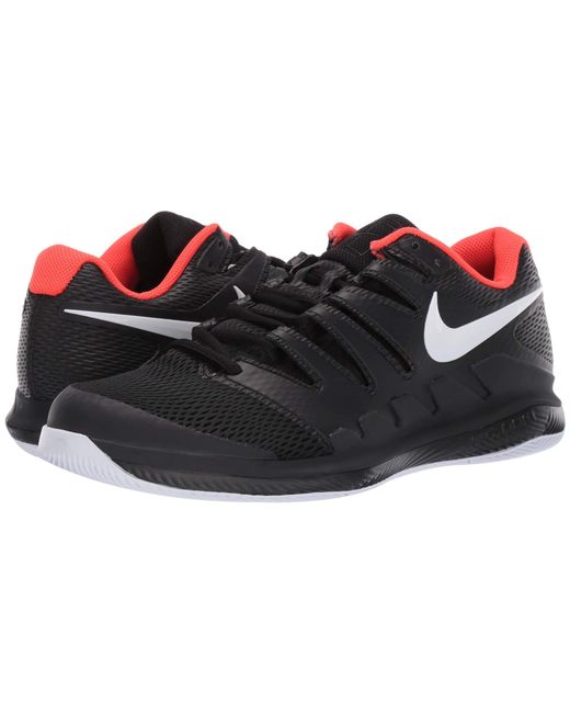 Nike Black Court Air Zoom Vapor X Mens Hard Court Tennis Shoe for men