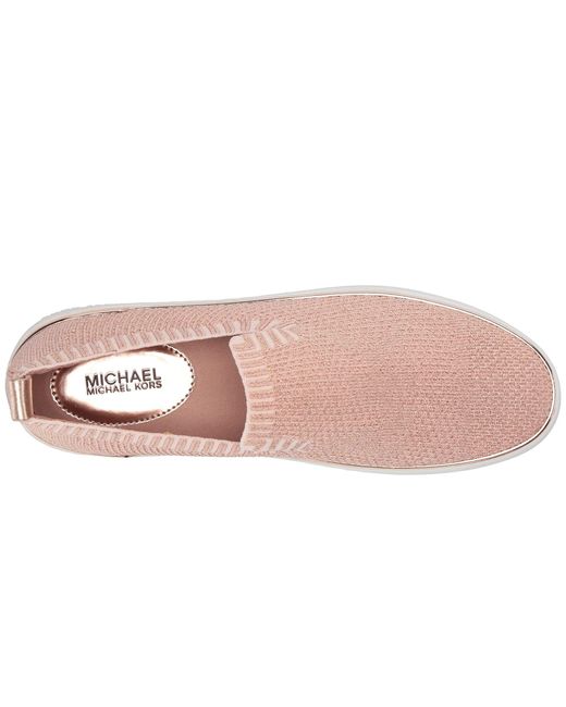michael kors skyler slip on rose gold