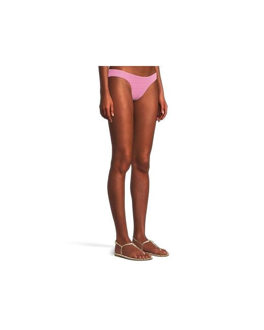 LSPACE Black Rocky Bottom Classic Swimwear, Nylon/Spandex