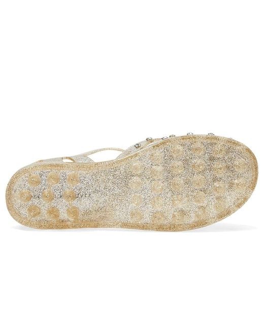 Loeffler Randall Metallic Rhys Sandals 10 B