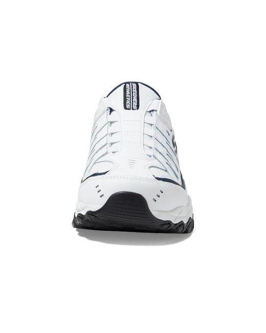 Skechers White Afterburn M. Fit Grill Captain Hands Free Slip-Ins (/) Shoes for men