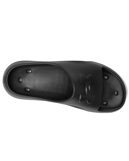 Under Armour Black Locker V Sandals/ 7 D for men