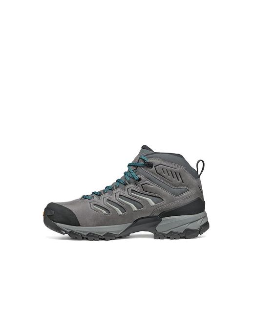 SCARPA Gray Moraine Mid Wp (Anthracite 1) Shoes for men
