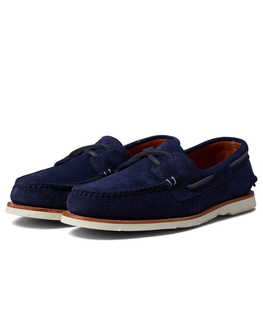 Sperry Top-Sider Leather X Sunspel Authentic Original 2-eye in Blue for ...