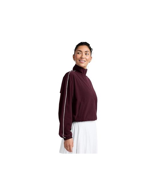 Beyond Yoga Red Track Jacket Clothing, Elastane/Polyester