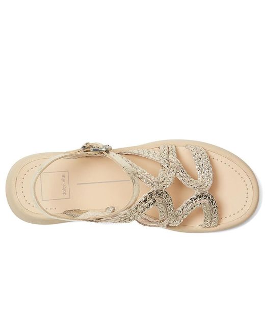 Dolce Vita Metallic Gatsby Sandals
