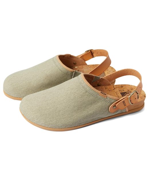 Reef Synthetic Cushion Sage in Gray Lyst