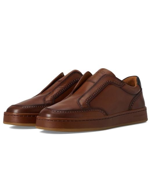 Allen Edmonds Brown Beckett Slip-On Shoes Shoes 8.5 D (M) Leather/Rubber for men