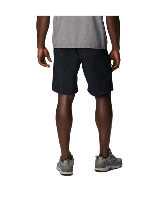 Columbia Black Silver Ridge Utility Shorts for men