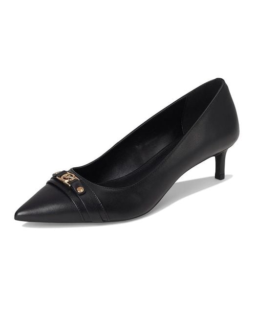 MICHAEL Michael Kors Black Mandy Flex Kitten Pump Shoes