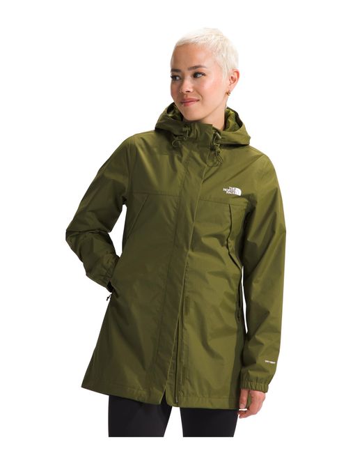 The North Face Green Antora Parka