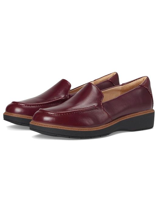 Dr. Scholls Brown Calm Down Loafer/Moc Shoes Flat Shoes, Microfiber