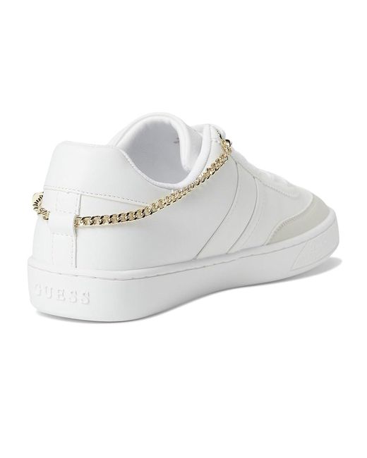 Guess White Gwnaoko Shoes, Synthetic