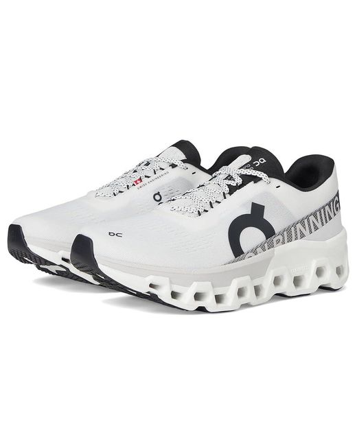 On Shoes Metallic Cloudmster 2 Running Shoes/Frost, Synthetic for men