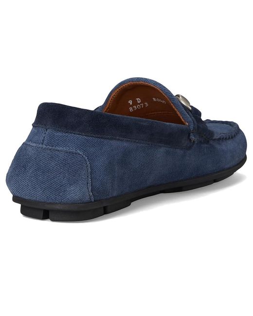 Allen Edmonds Blue Sebastian Loafer/Moc Shoes Shoes 7.5 D (M) Leather/Suede for men