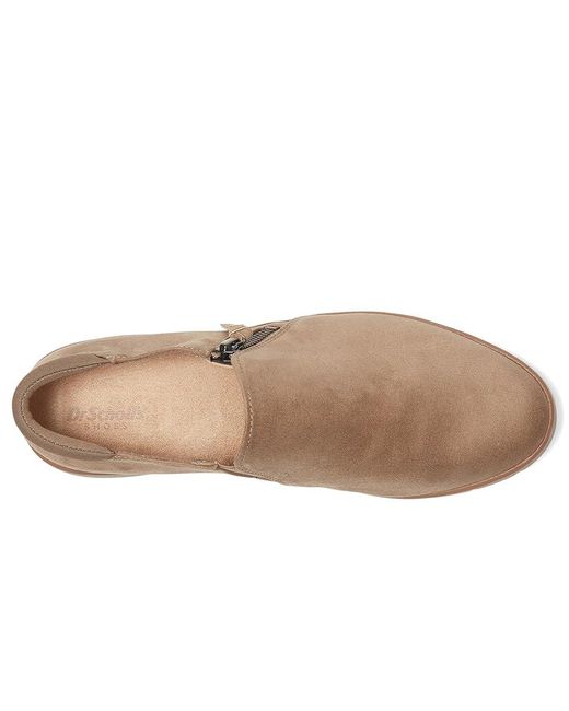 Dr. Scholls Brown Nice Day Now Loafer/Moc Shoes Flat Shoes, Faux Leather/Microfiber